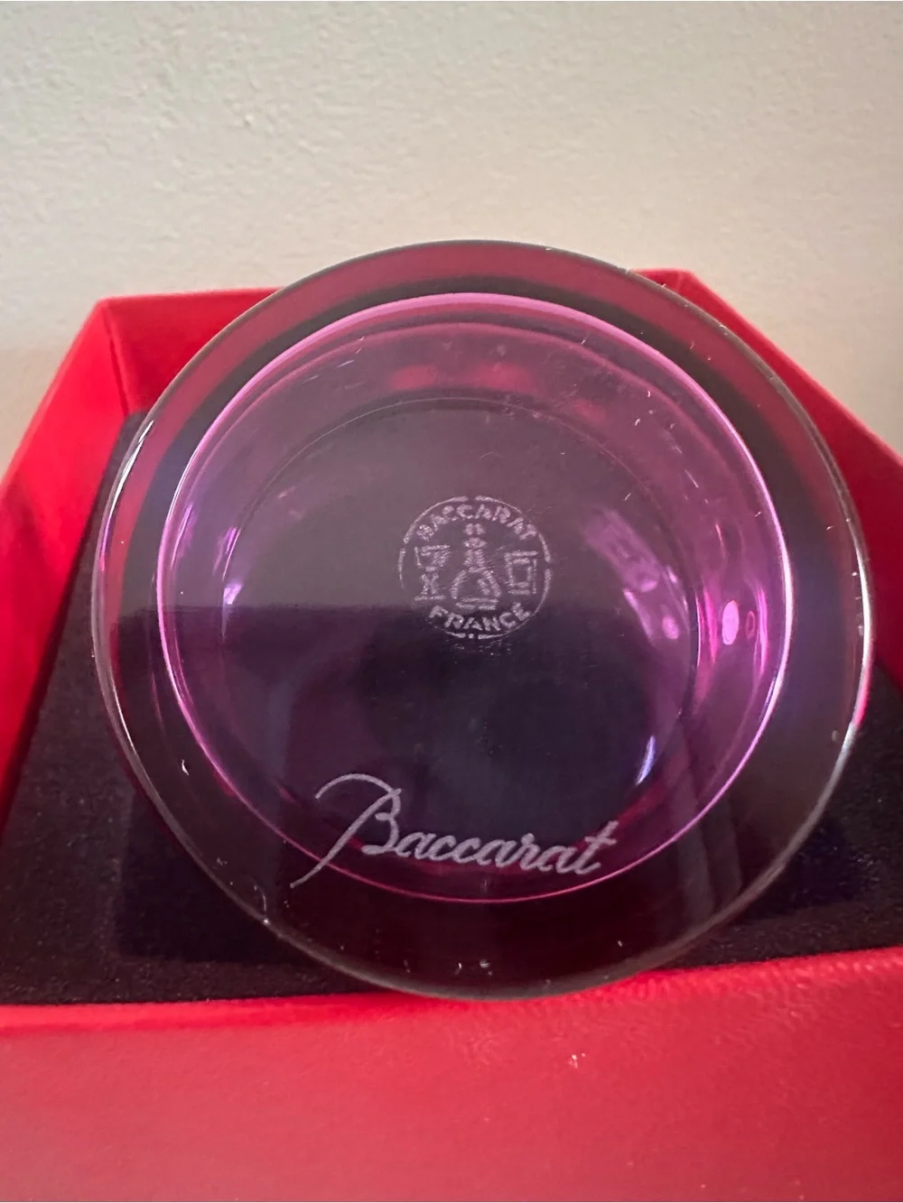 Baccarat Crystal Bud Vase